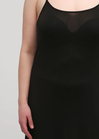 Черное кэжуал платье Boohoo однотонное