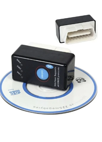 Автосканер ELM327 v1.5 c кнопкой вкл/выкл Bluetooth OBDI сканер автомобильный Good Idea (252604522)