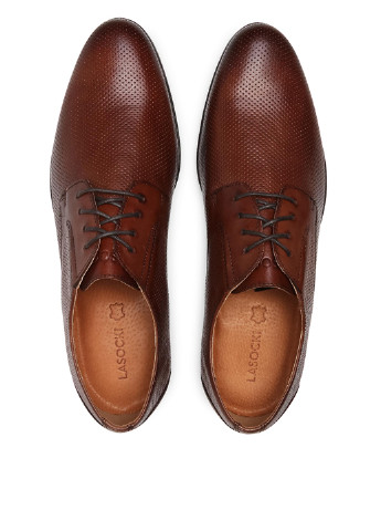 Темно-коричневые кэжуал туфлі lasocki for men Lasocki for men на шнурках
