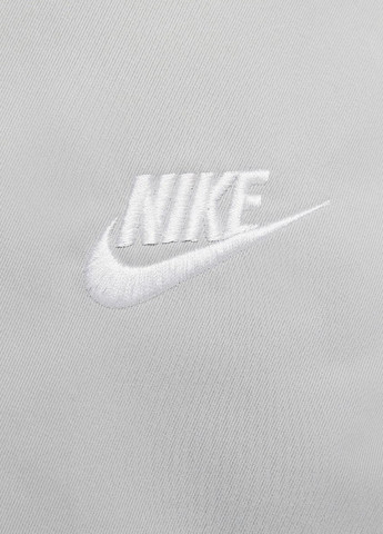 Светло-серые спортивные демисезонные прямые брюки Nike