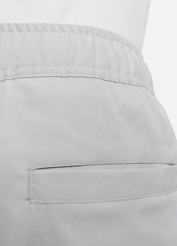 Светло-серые спортивные демисезонные прямые брюки Nike