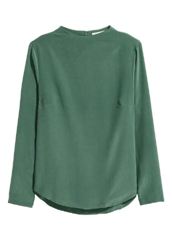 Зелена блуза H&M