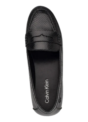 Calvin Klein Туфли лоферы черный з искусственная кожа, сша — демисезон (337171970)