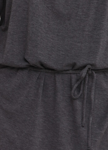 Темно-серое кэжуал платье Zara однотонное