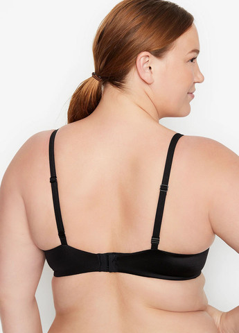 Чёрный корбей бюстгальтер Victoria's Secret с косточками полиамид, эластан