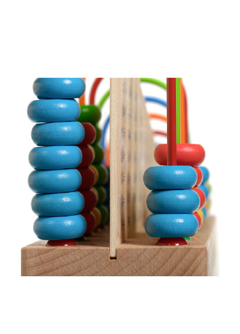 Развивающая игрушка Арифметический счет, 31х9,5х16 см Игрушки из дерева (81043339)