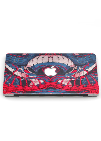Чехол пластиковый для Apple MacBook Pro 13 A1278 Змеи (Snakes) (6347-1735) MobiPrint (218528265)