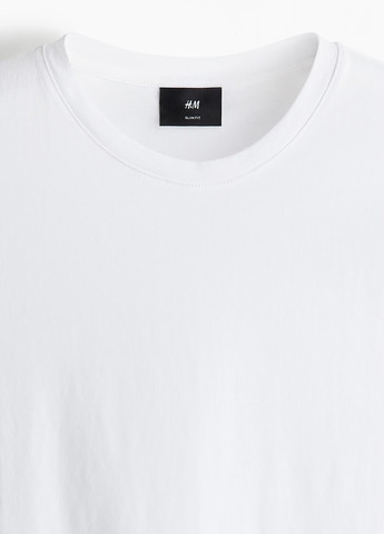 Белая футболка H&M