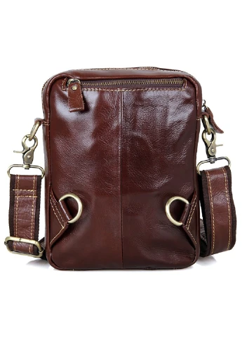Чоловіча шкіряна сумка 18х24,5х6,5 см Vintage (229458843)
