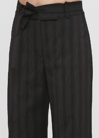 Серо-коричневые кэжуал демисезонные клеш брюки M Missoni