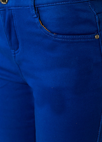 Синие осенние зауженные джинсы Time of Style