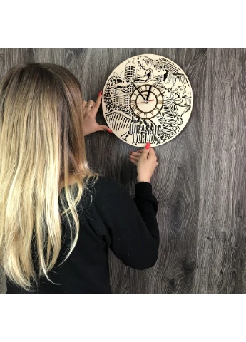 Концептуальний настінний годинник в інтер`єр «Світ Юрського періода» 7Arts (253567028)