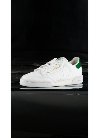 Білі кросівки continental 80 демісезон adidas