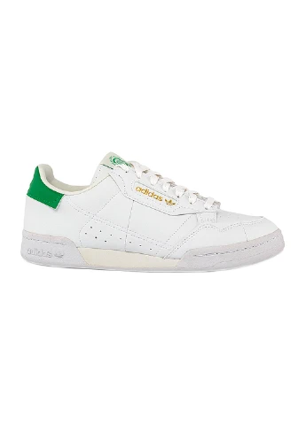 Білі кросівки continental 80 демісезон adidas