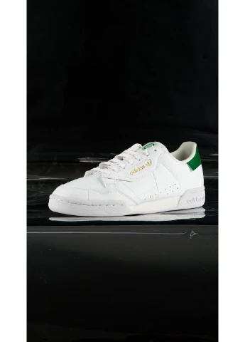 Білі кросівки continental 80 демісезон adidas