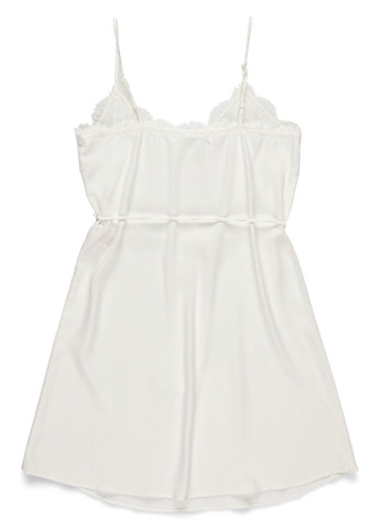 Белое кэжуал платье платье-комбинация Vila однотонное