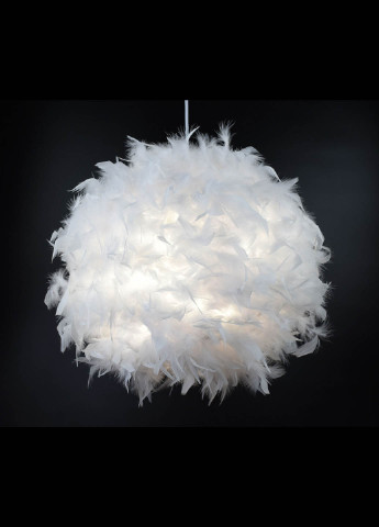 Люстра потолочная подвесная на 1 лампочку AS137/500-wh Белый 40х45х45 см. Handmade (234539549)