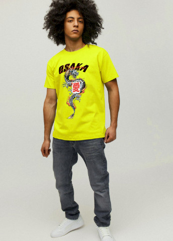 Жовта футболка чоловіча YAPPI