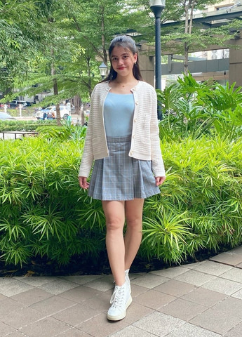 Молочный демисезонный кардиган Uniqlo