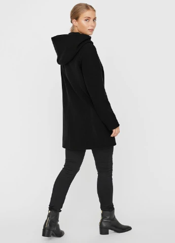 Черное демисезонное Пальто Vero Moda