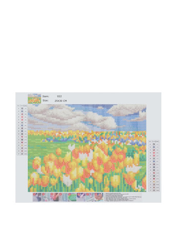Картина из самоцветов Тюльпаны, 25х30 см TV-magazin (257286664)