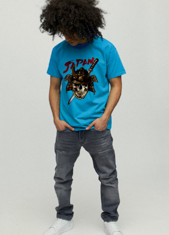 Світло-синя футболка чоловіча YAPPI