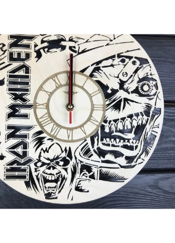 Концептуальные настенные часы в интерьер «Iron Maiden» 7Arts (253567531)