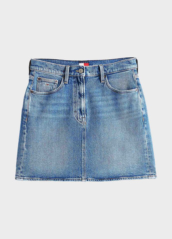 Синяя джинсовая варенка юбка Tommy Jeans