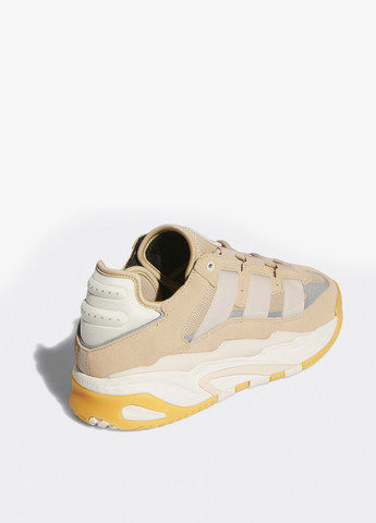 Бежеві всесезонні кросівки adidas NITEBALL