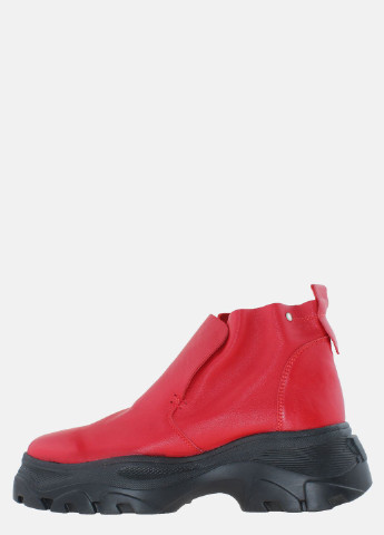 Осенние ботинки r1347 красный Carvallio
