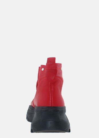 Осенние ботинки r1347 красный Carvallio