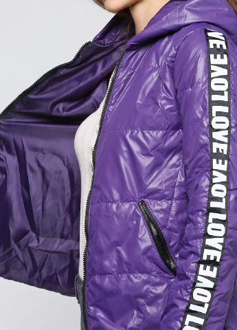 Фиолетовая демисезонная куртка Ravol
