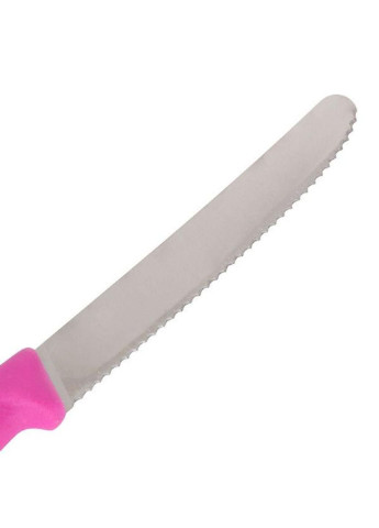 Набір ножів SwissClassic 11см, 2шт. в блістері, хвилясте лезо, рожеві (6.7836.L115B) Victorinox комбінований,