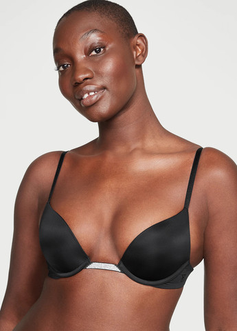 Чорний демісезонний комплект (бюстгальтер, трусики) Victoria's Secret