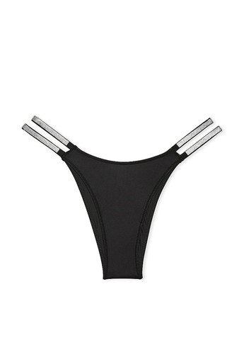 Чорний демісезонний комплект (бюстгальтер, трусики) Victoria's Secret