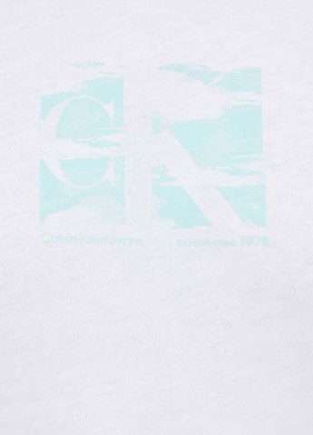 Белая футболка Calvin Klein Jeans