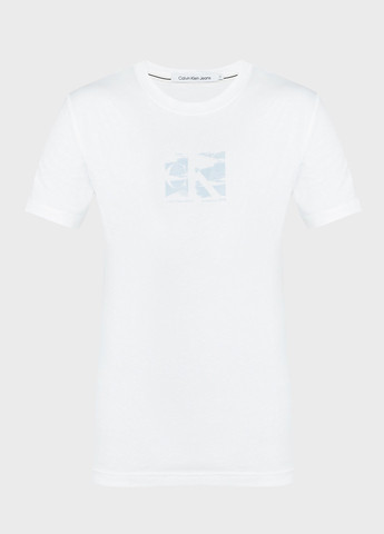 Белая футболка Calvin Klein Jeans