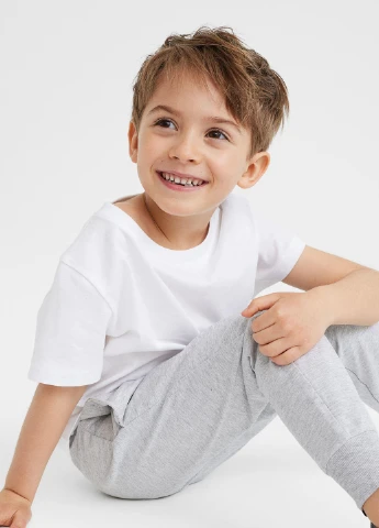 Серые брюки H&M Basic
