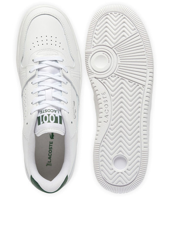 Білі Осінні кросівки Lacoste L001 Set