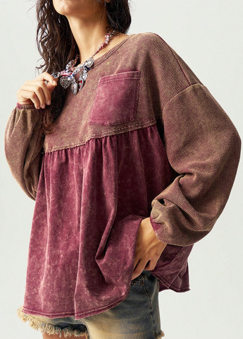 Комбінована блуза SHEIN