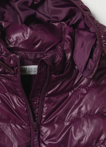 Фіолетова демісезонна куртка H&M