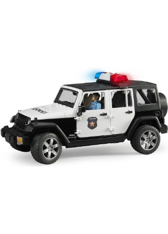 Спецтехніка Джип Wrangler Unlimited Rubicon Police + фігурка Bruder (252233638)