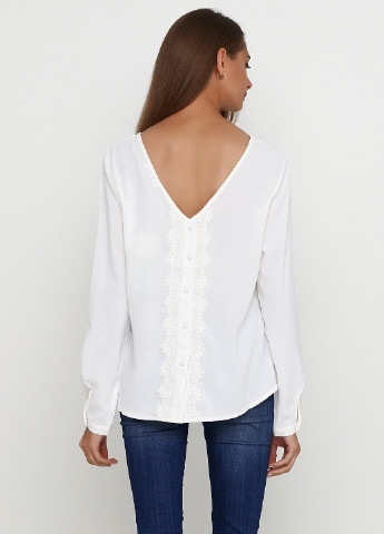 Біла демісезонна блуза M & G