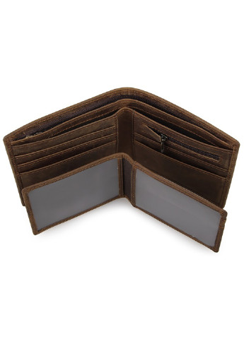 Мужской кожаный кошелек 12х10 см Vintage (232989857)