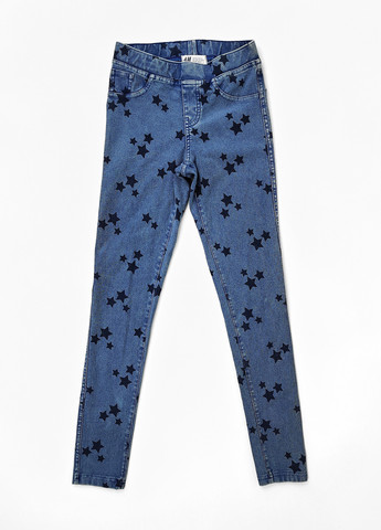 Джегінси H&M зірки сині джинсові бавовна