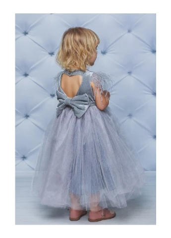 Сіра футболка 1092 98 синє Color Dreams (223667345)