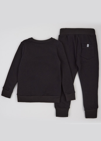 Чорний демісезонний комплект(светр, штани) ArDoMi