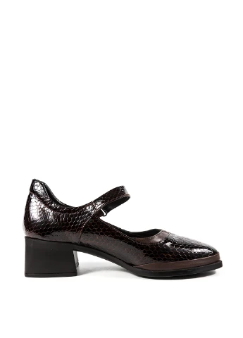 Heya Shoes Туфли лодочки темно-коричневый з натуральная кожа, турция — демисезон (223217191)
