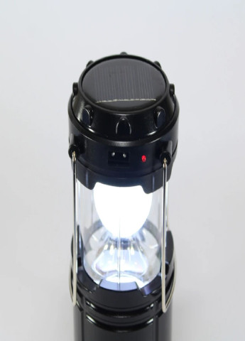 Кемпінгова Лампа G85 акумуляторна із сонячною панеллю Чорна VTech (252481178)