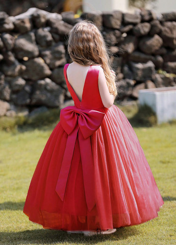 Темно-червона сукня SHEIN (366090667)